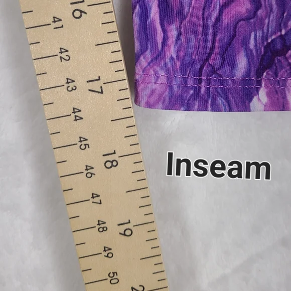 The North Face Motus Capri Active Leggings Womens Size XL - Purple Flashdry - Picture 9 of 9